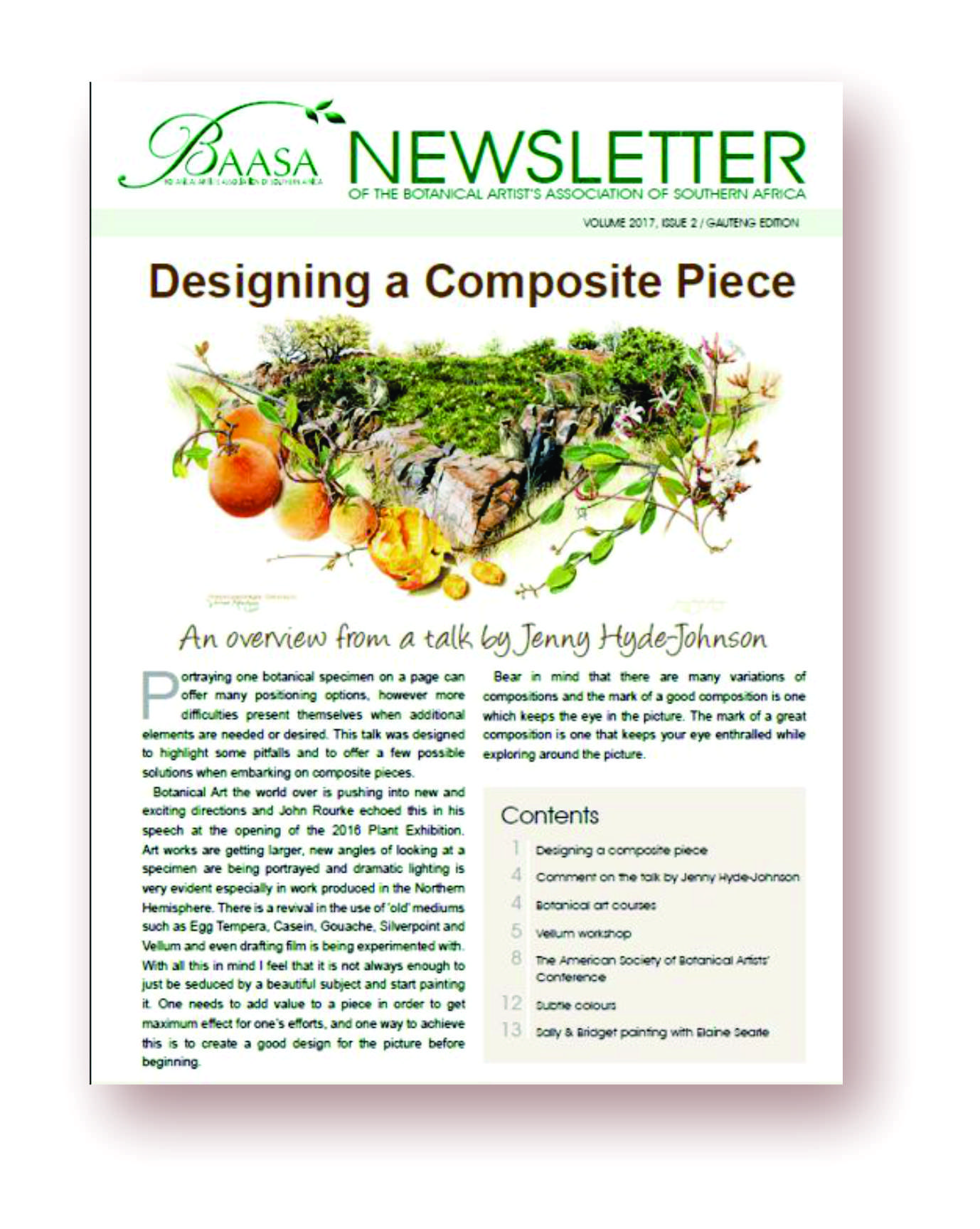 BAASA Newsletter Dec 2017